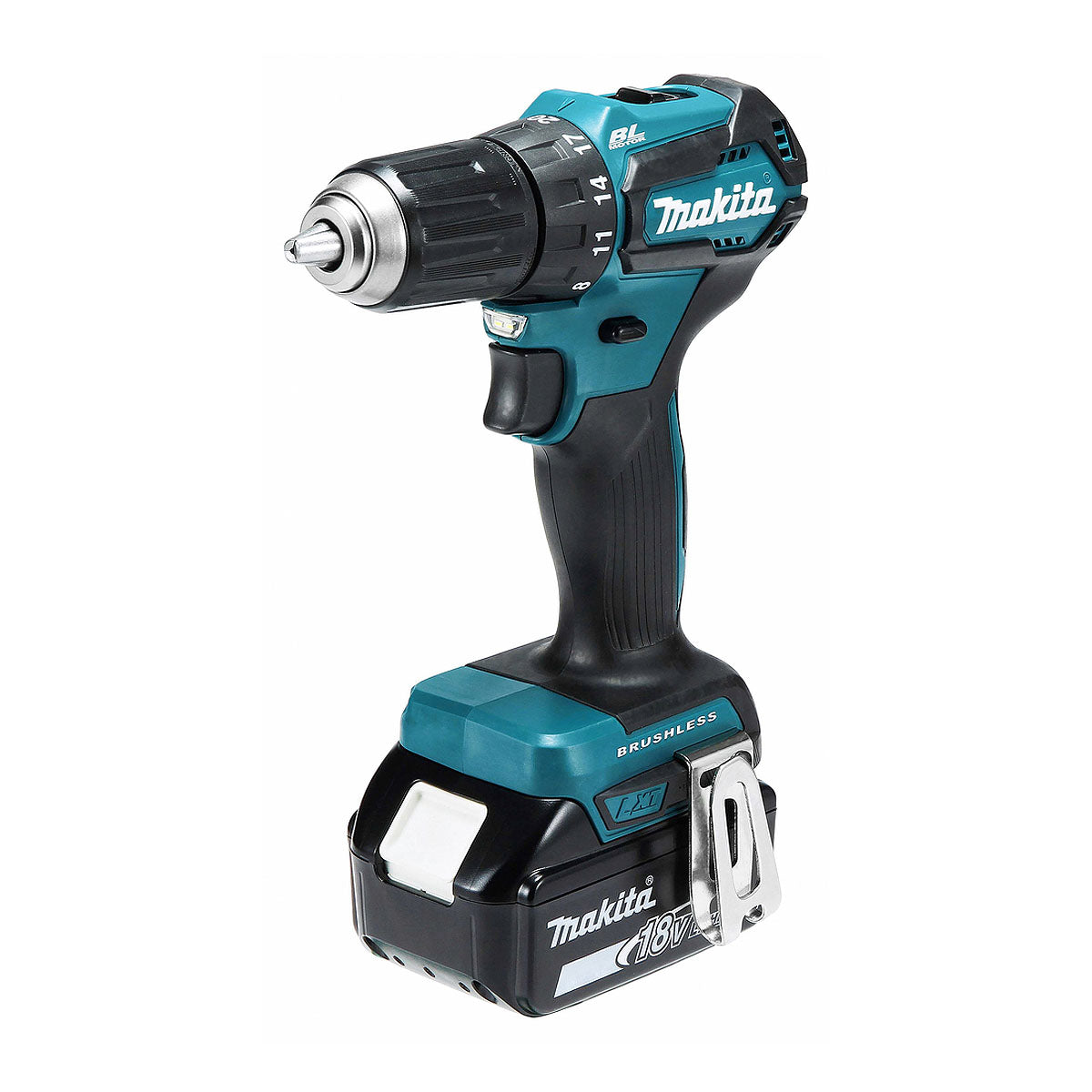 Máy khoan gỗ thép Makita DDF483 dùng Pin 18V LXT đầu kẹp 13mm