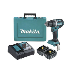 DDF484RTE: Thân máy + Sạc nhanh(DC18RC) + 2 pin 5.0Ah(BL1850B) + Vali