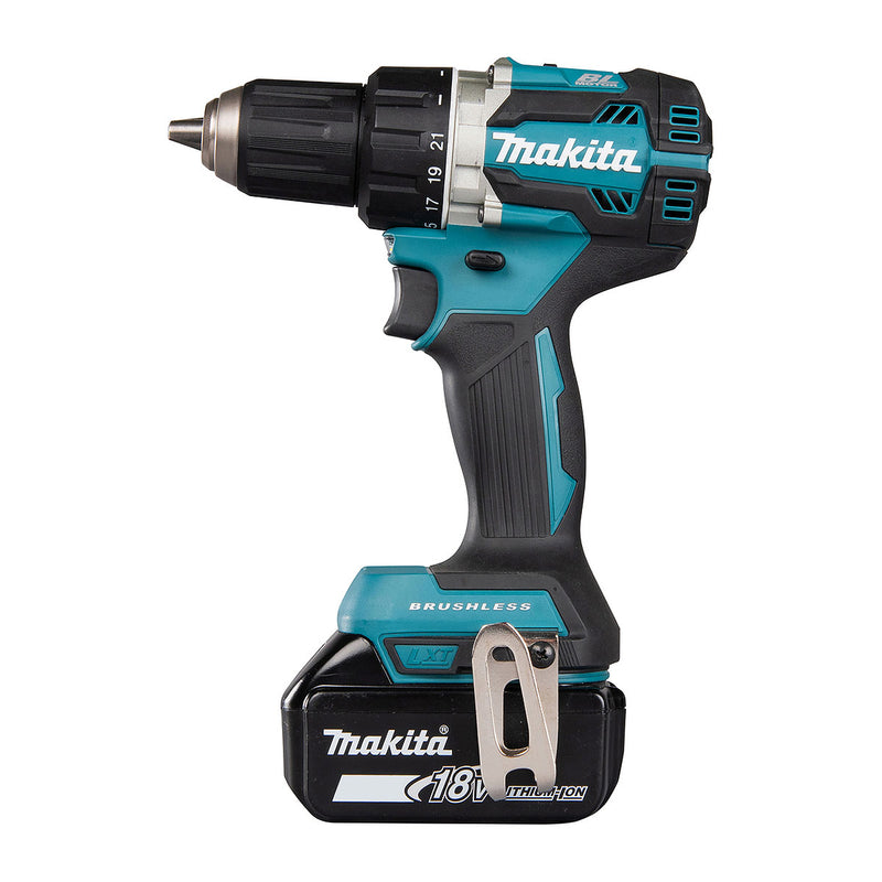 Máy khoan gỗ thép Makita DDF484 dùng Pin 18V LXT đầu kẹp 13mm