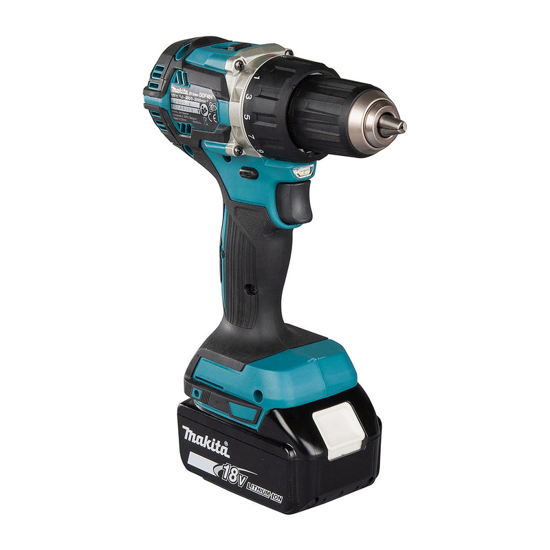 Máy khoan gỗ thép Makita DDF484 dùng Pin 18V LXT đầu kẹp 13mm