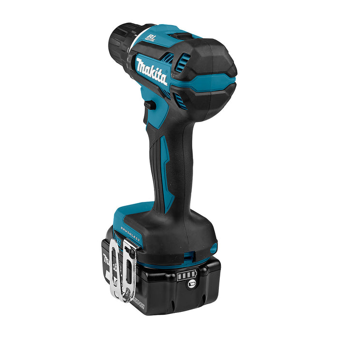 Máy khoan gỗ thép Makita DDF485 dùng Pin 18V LXT đầu kẹp 13mm