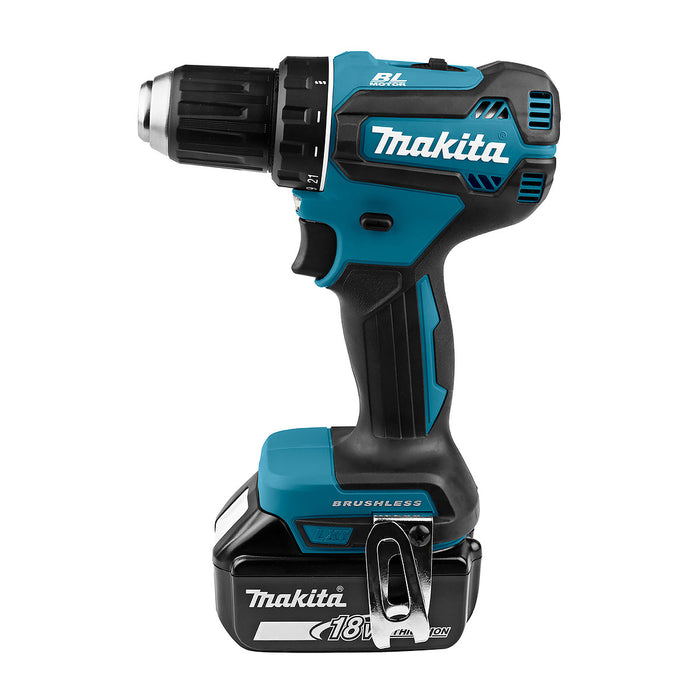 Máy khoan gỗ thép Makita DDF485 dùng Pin 18V LXT đầu kẹp 13mm