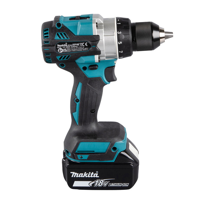 Máy khoan gỗ thép Makita DDF486 dùng Pin 18V LXT đầu kẹp 13mm