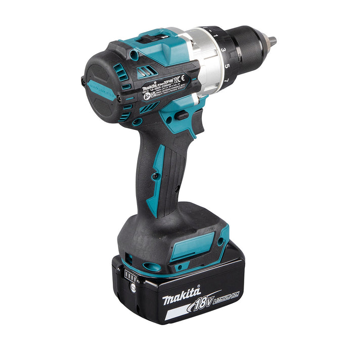 Máy khoan gỗ thép Makita DDF486 dùng Pin 18V LXT đầu kẹp 13mm