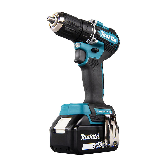 Máy khoan gỗ thép Makita DDF487 dùng Pin 18V LXT đâu kẹp 13mm
