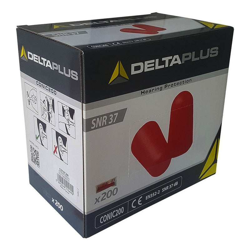 Nút bịt tai chống ồn Delta Plus CONIC200 chất liệu Foam mềm