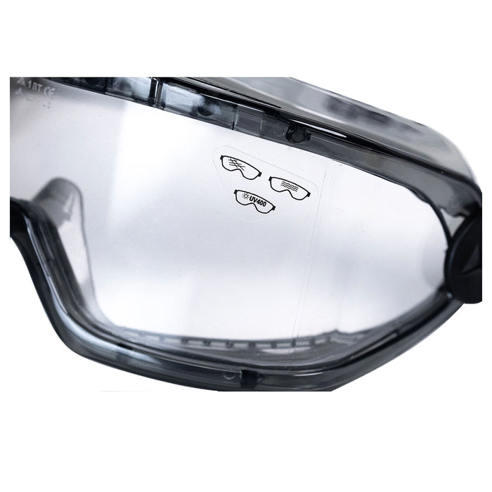 Kính bảo hộ chống hóa chất Delta Plus Galeras chống trầy xước, chống đọng sương