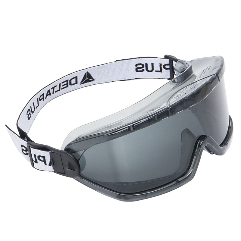 Kính bảo hộ chống hóa chất Delta Plus Galeras chống trầy xước, chống đọng sương