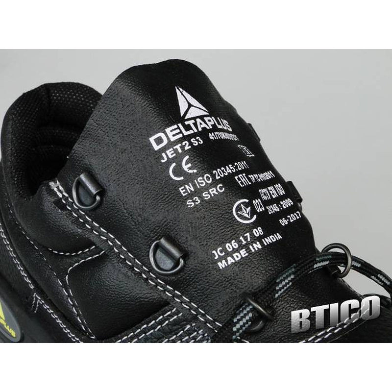 Giày bảo hộ cổ thấp Delta Plus JET3 S3 SRC phần bảo vệ bằng Inox