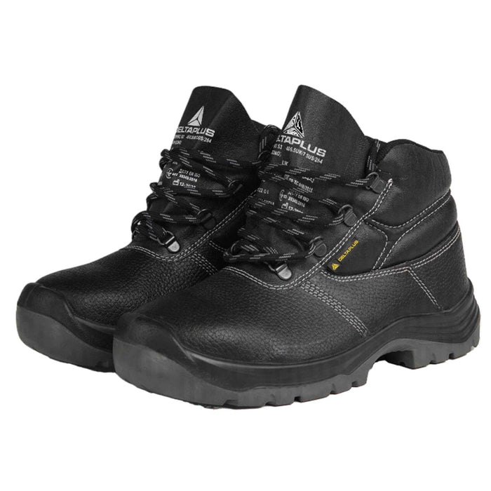 Giày bảo hộ cổ cao Delta Plus JUMPER3 S3 SRC phần bảo vệ bằng Inox