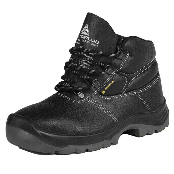 Giày bảo hộ cổ cao Delta Plus JUMPER3 S3 SRC phần bảo vệ bằng Inox