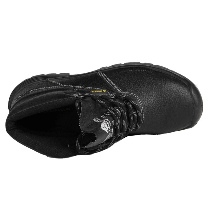 Giày bảo hộ cổ cao Delta Plus JUMPER3 S3 SRC phần bảo vệ bằng Inox