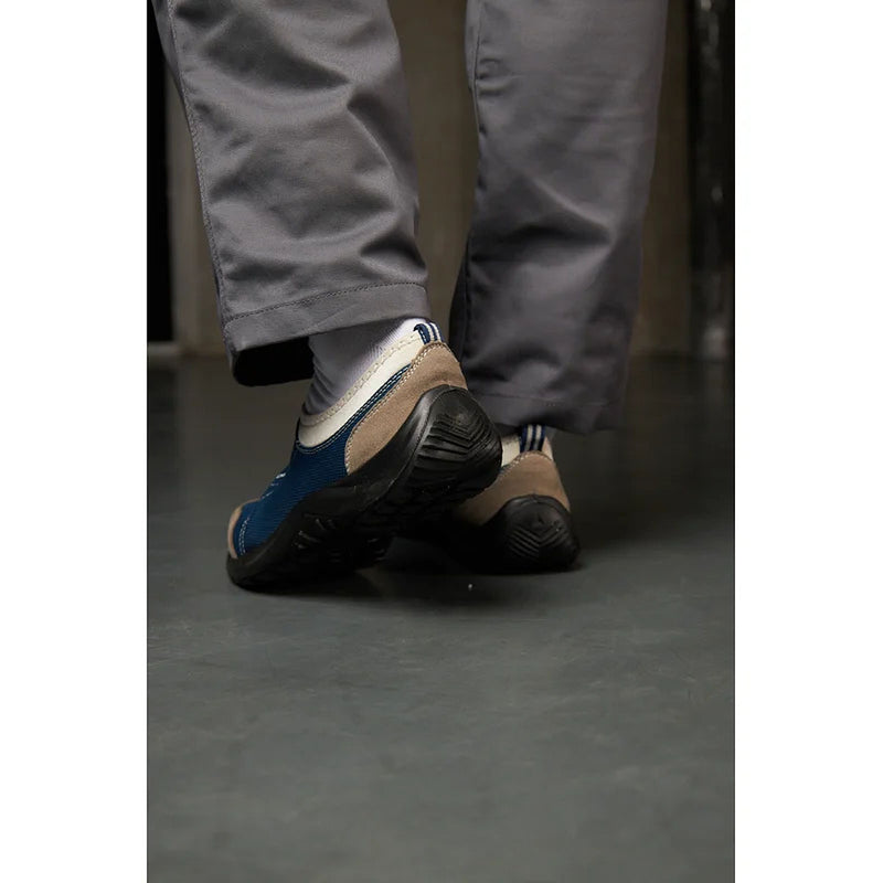 Giày bảo hộ cổ thấp Delta Plus Miami S1P SRC phần bảo vệ bằng Inox