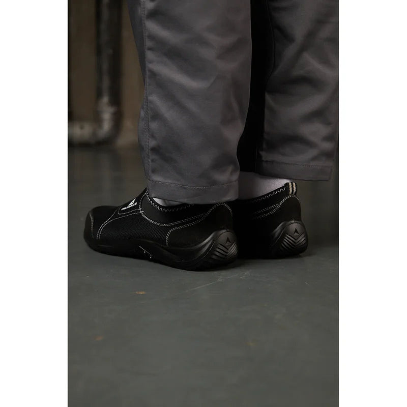 Giày bảo hộ cổ thấp Delta Plus Miami S1P SRC phần bảo vệ bằng Inox