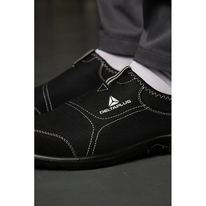 Giày bảo hộ cổ thấp Delta Plus Miami S1P SRC phần bảo vệ bằng Inox