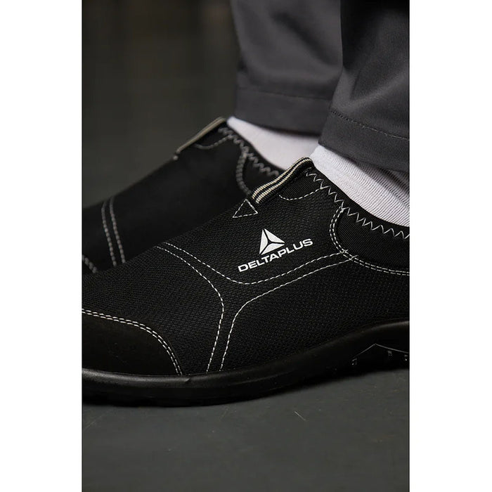 Giày bảo hộ cổ thấp Delta Plus Miami S1P SRC phần bảo vệ bằng Inox