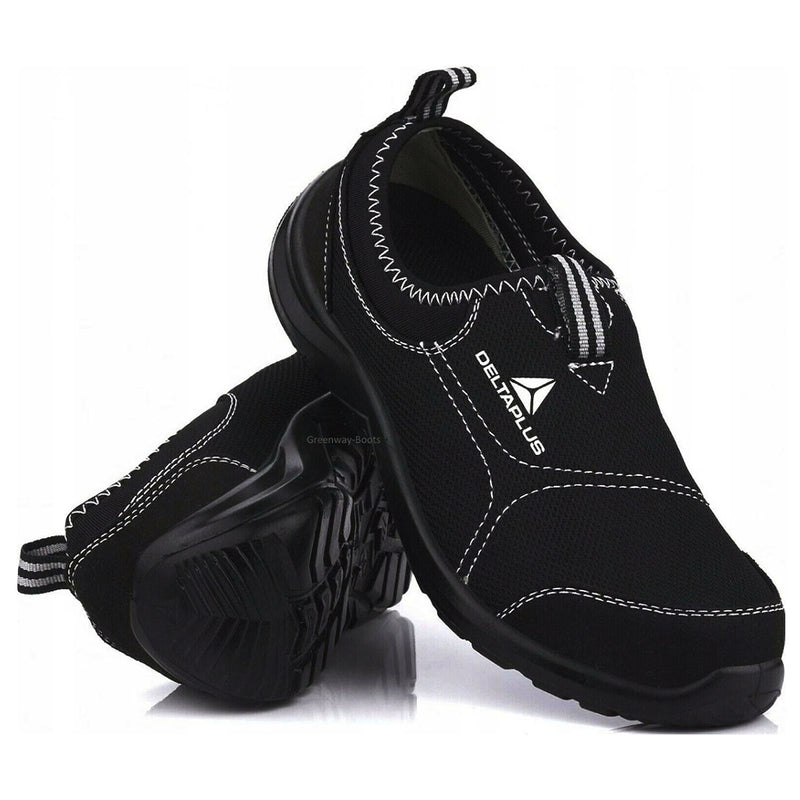 Giày bảo hộ cổ thấp Delta Plus Miami S1P SRC phần bảo vệ bằng Inox