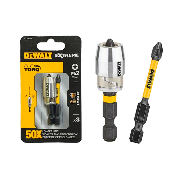 Mũi vít bake PH2 x 50mm Dewalt DT70536T-QZ