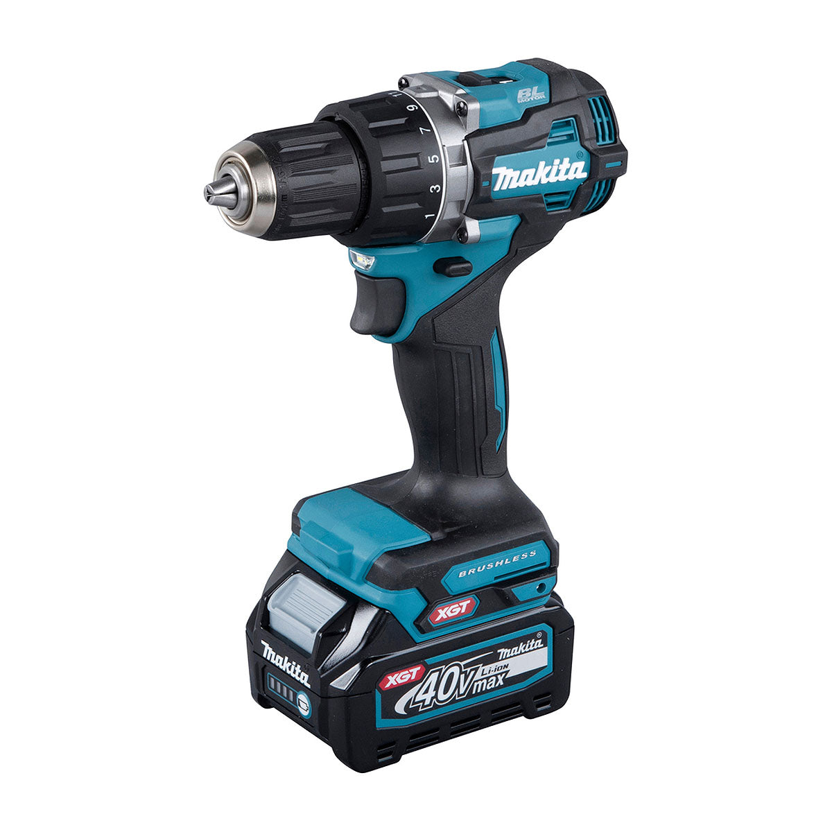 Máy khoan gỗ thép Makita DF002G dùng Pin 40Vmax XGT, đầu kẹp 13mm