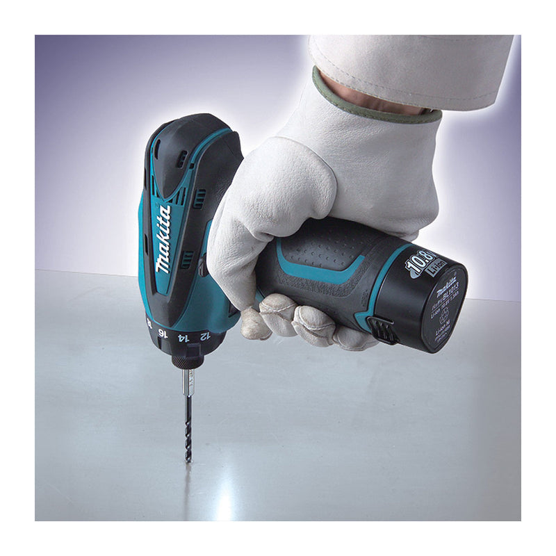 Máy khoan gỗ thép Makita DF030D dùng Pin 10.8V, đuôi lục giác 6.35mm ( 1/4 inch )