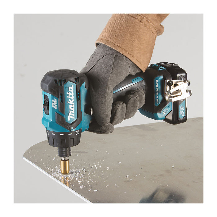 Máy khoan gỗ thép Makita DF032D dùng Pin 12Vmax CXT, đuôi lục giác 6.35mm ( 1/4 inch )