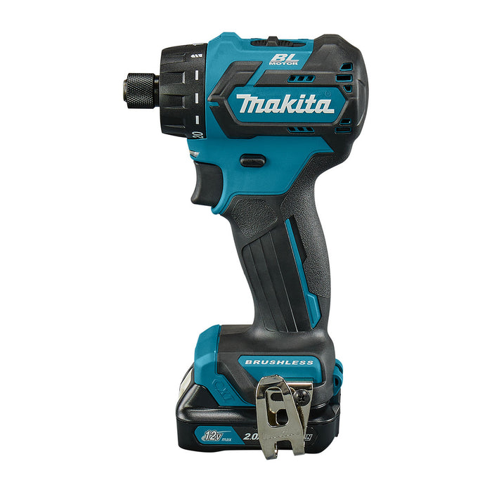 Máy khoan gỗ thép Makita DF032D dùng Pin 12Vmax CXT, đuôi lục giác 6.35mm ( 1/4 inch )