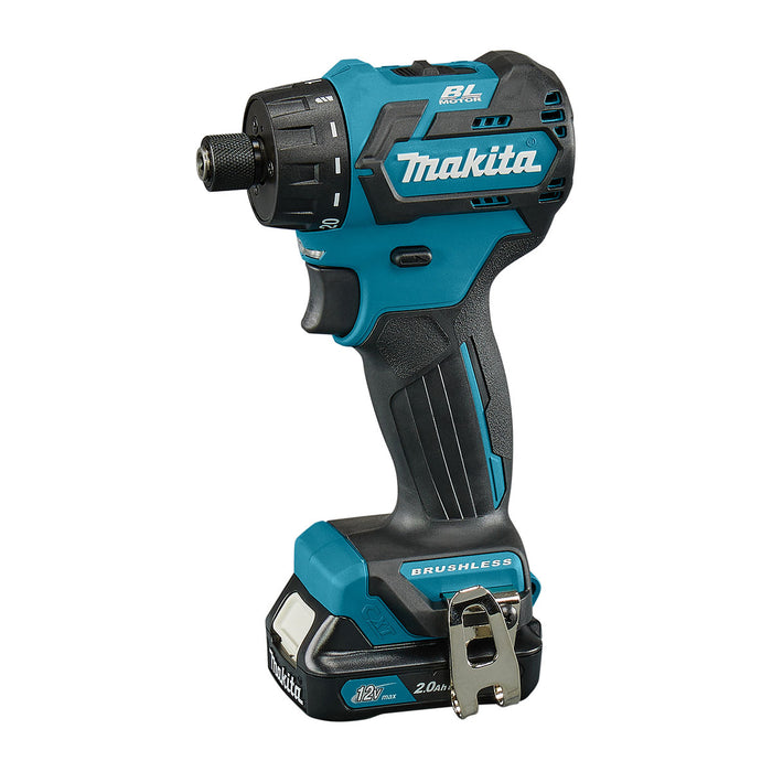 Máy khoan gỗ thép Makita DF032D dùng Pin 12Vmax CXT, đuôi lục giác 6.35mm ( 1/4 inch )