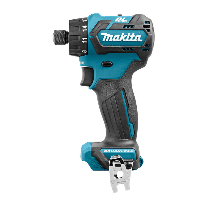 Máy khoan gỗ thép Makita DF032D dùng Pin 12Vmax CXT, đuôi lục giác 6.35mm ( 1/4 inch )