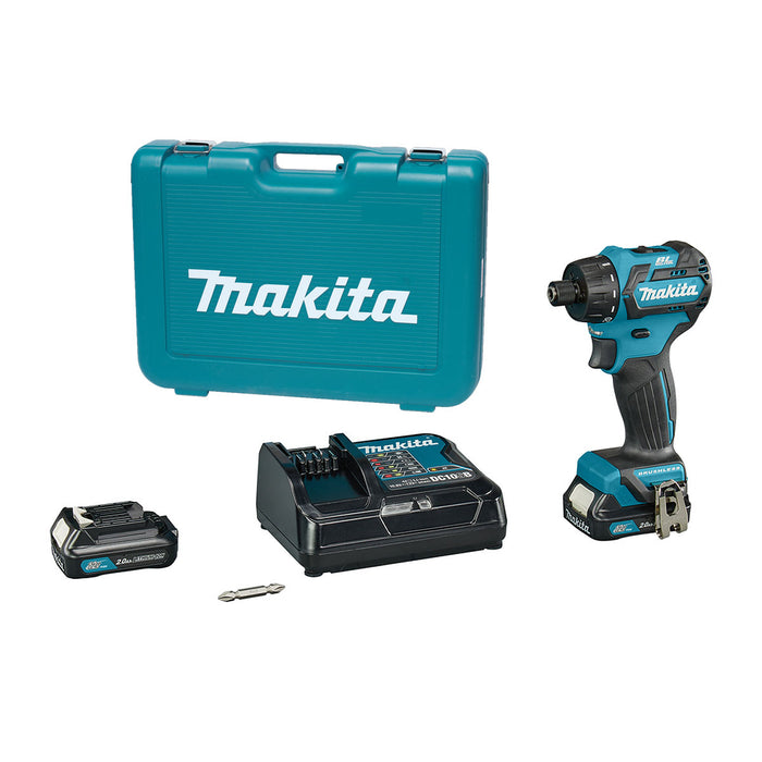 Máy khoan gỗ thép Makita DF032D dùng Pin 12Vmax CXT, đuôi lục giác 6.35mm ( 1/4 inch )