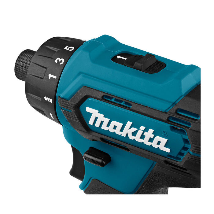 Máy khoan gỗ thép Makita DF033D dùng Pin 12Vmax CXT, đuôi lục giác 6.35mm ( 1/4 inch )