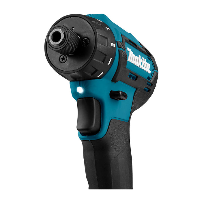 Máy khoan gỗ thép Makita DF033D dùng Pin 12Vmax CXT, đuôi lục giác 6.35mm ( 1/4 inch )