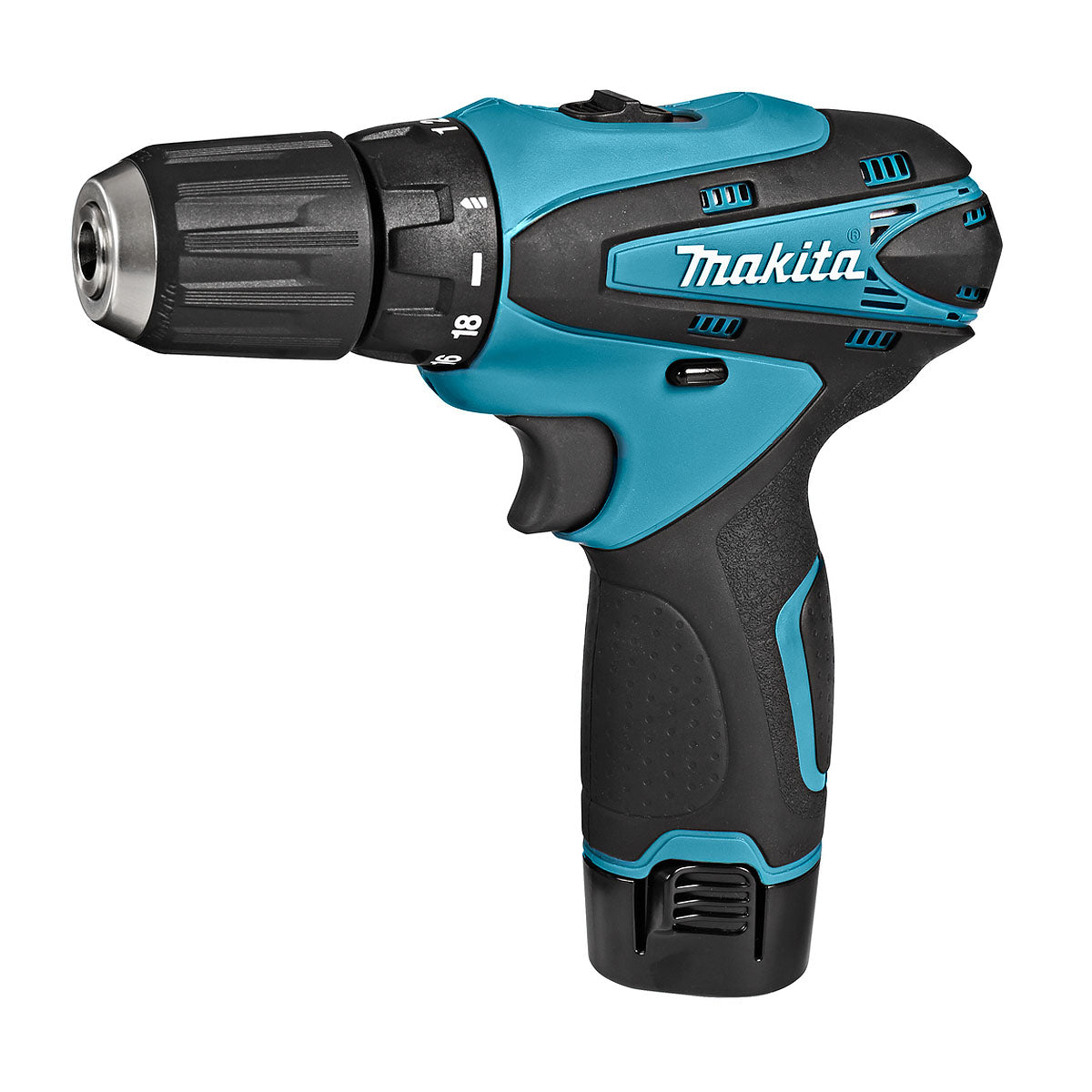 Máy khoan gỗ thép Makita DF330D dùng Pin 10.8V đầu kẹp 10mm