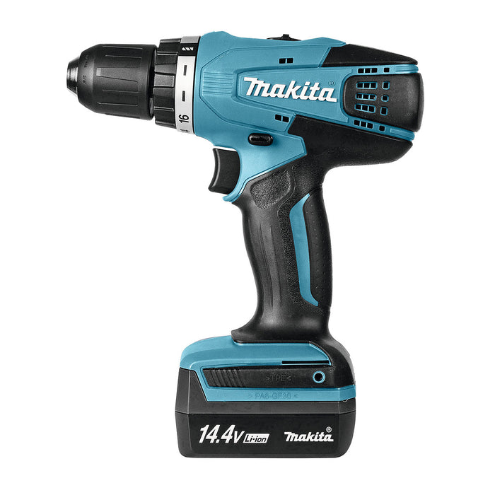 Máy khoan gỗ thép Makita DF347D dùng Pin 14.4V đầu kẹp 10mm
