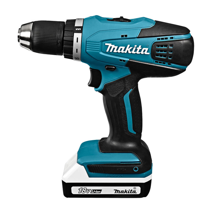 Máy khoan gỗ thép Makita DF457D dùng Pin 18V ( dòng G tiết kiệm ) đầu kẹp 13mm