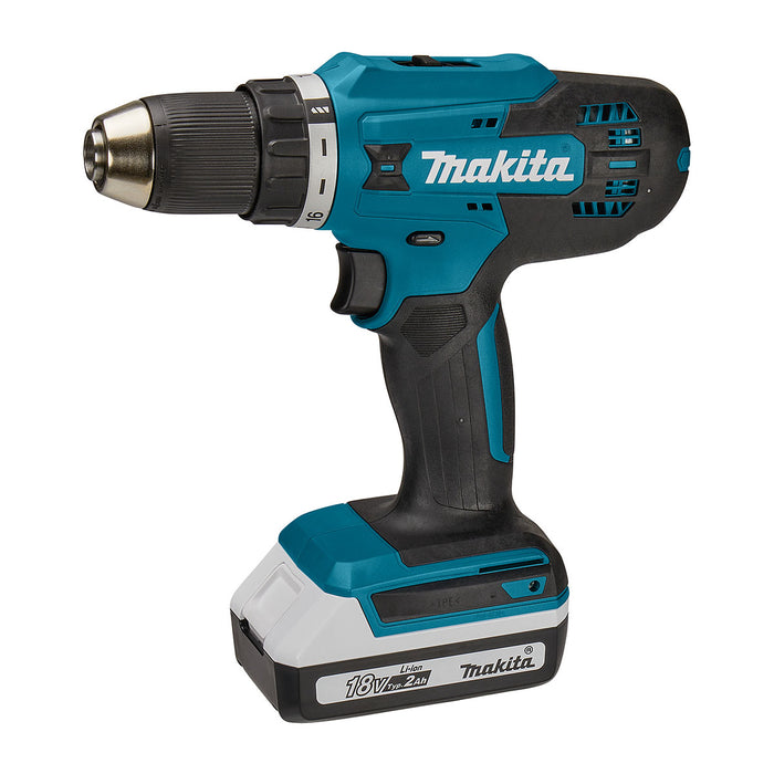 Máy khoan gỗ thép Makita DF488D dùng Pin 18V ( dòng G tiết kiệm ) đầu kẹp 13mm