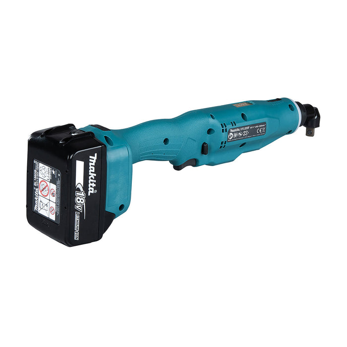 Máy siết bu lông góc Makita DFL020F dùng Pin 18V LXT lực siết 0.5-2Nm, Cốt 3/8 inch (Tiêu chuẩn công nghiệp dùng cho nhà máy)