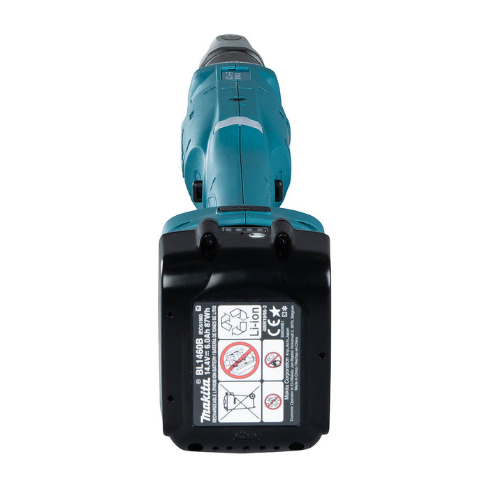 Máy siết bu lông góc Makita DFL125F dùng Pin 14.4V LXT lực siết 5-12Nm, cốt 3/8 inch ( Tiêu chuẩn công nghiệp dùng cho nhà máy )