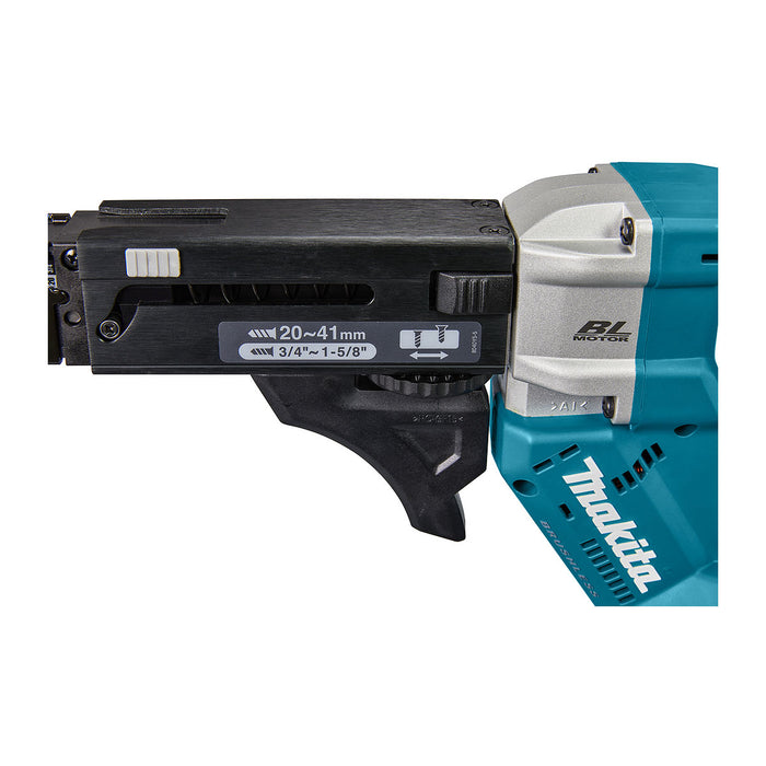 Máy vặn vít cuộn Makita DFR452 dùng Pin 18V LXT, đuôi lục giác 6.35mm ( 1/4 inch ), băng vít 3.5-4.2 x 20-41mm