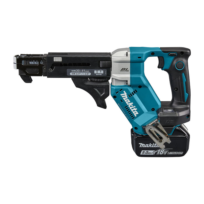 Máy vặn vít cuộn Makita DFR452 dùng Pin 18V LXT, đuôi lục giác 6.35mm ( 1/4 inch ), băng vít 3.5-4.2 x 20-41mm