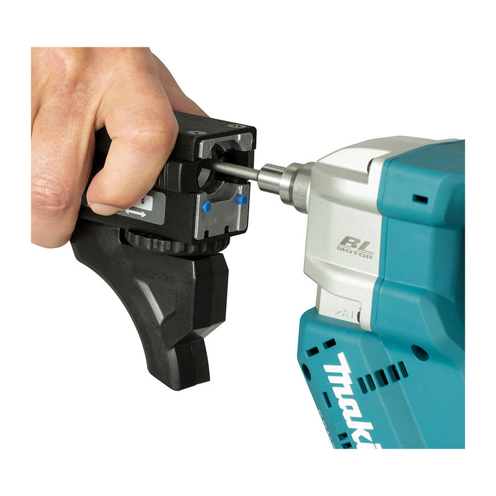 Máy vặn vít cuộn Makita DFR551 dùng Pin 18V LXT, đuôi lục giác 6.35mm ( 1/4 inch ), băng vít 3.5-4.2 x 25-55mm