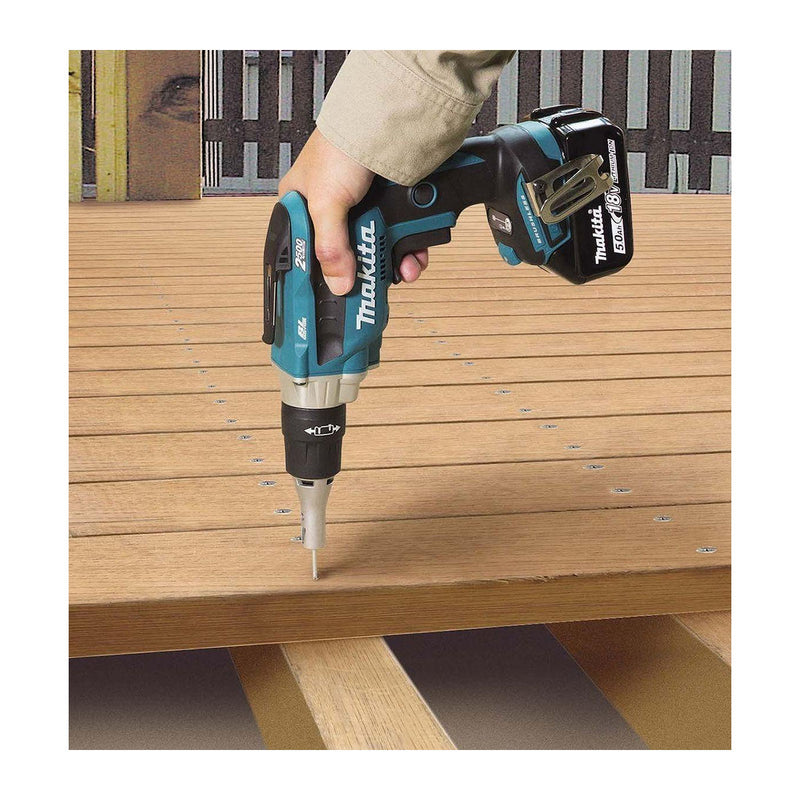 Máy vặn vít thạch cao Makita DFS251 dùng Pin 18V LXT, đuôi lục giác 6.35mm (1/4 inch)