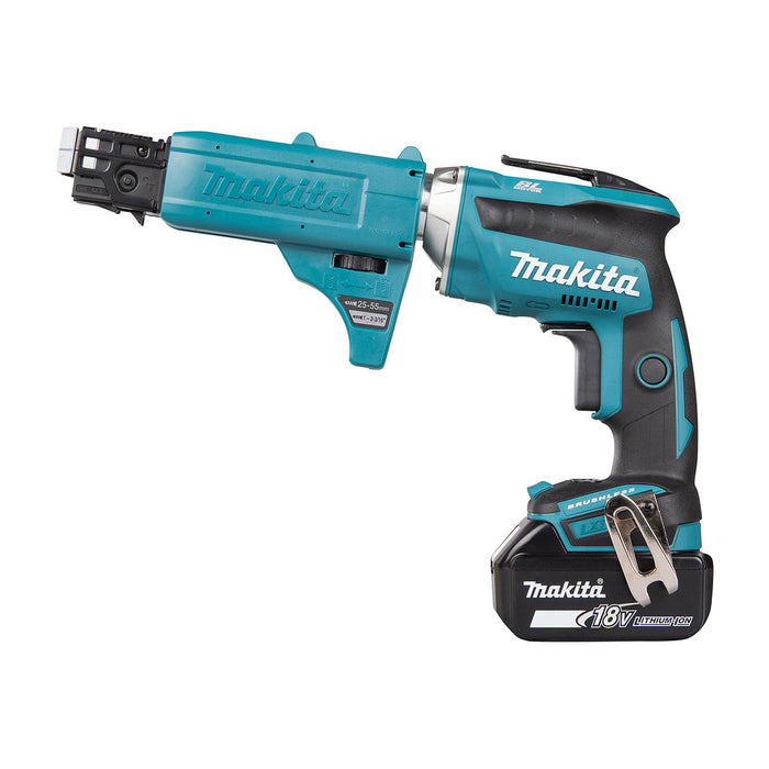 Máy vặn vít thạch cao Makita DFS452 dùng Pin 18V LXT đuôi lục giác 6.35mm (1/4 inch)