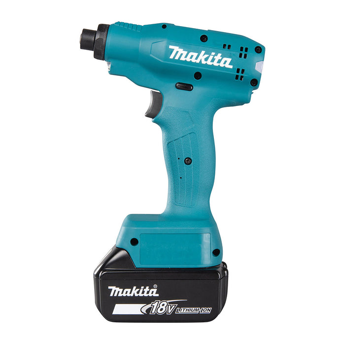 Máy vặn vít Makita DFT060F dùng Pin 18V LXT lực siết 1.5-6.5Nm, đuôi lục giác 6.35mm (1/4 inch) (Tiêu chuẩn công nghiệp dùng cho nhà máy)