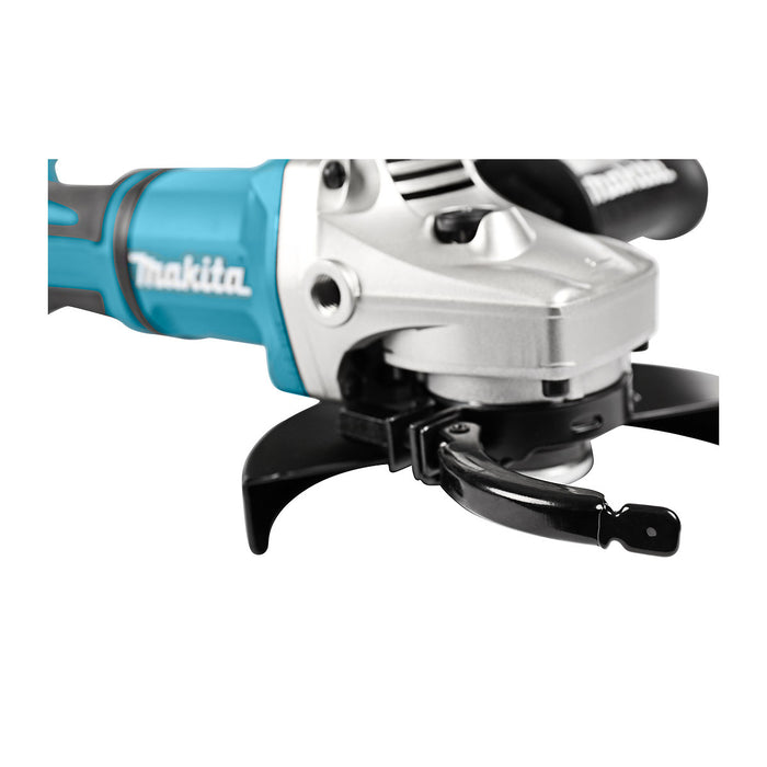 Máy mài góc Makita DGA700 dùng pin 18V x2 LXT, đường kính lưỡi 180mm, công tắc bóp, công nghệ ADT, AFT