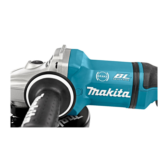 Máy mài góc Makita DGA700 dùng pin 18V x2 LXT, đường kính lưỡi 180mm, công tắc bóp, công nghệ ADT, AFT