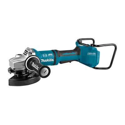 Máy mài góc Makita DGA701 dùng pin 18V LXT x2, đường kính lưỡi 180mm, công tắc bóp, công nghệ AWS