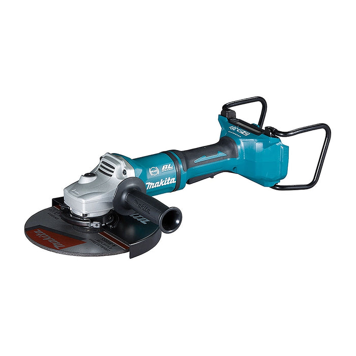 Máy mài góc Makita DGA900 dùng pin 18V x2, đường kính lưỡi 230mm, công tắc bóp, công nghệ ADT, AFT