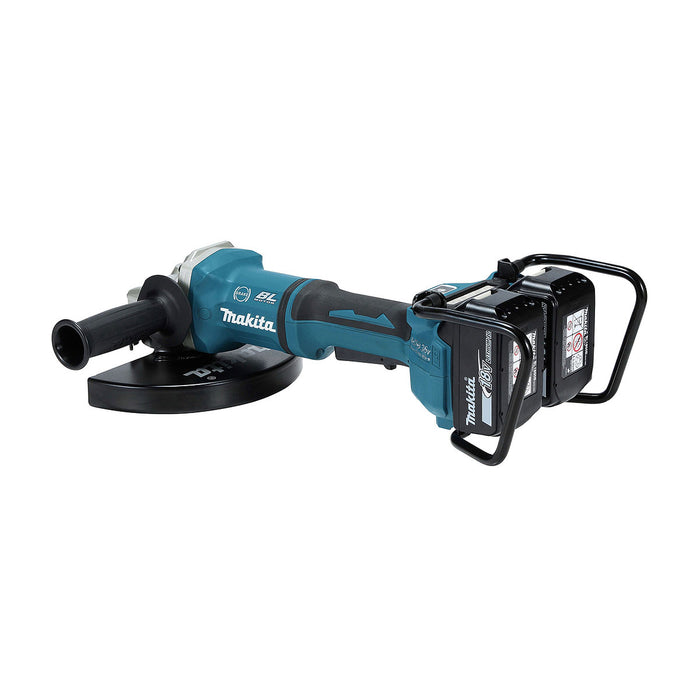 Máy mài góc Makita DGA901 dùng pin 18V x2 LXT, đường kính lưỡi 230mm, công tắc bóp, công nghệ ADT, AFT, AWS