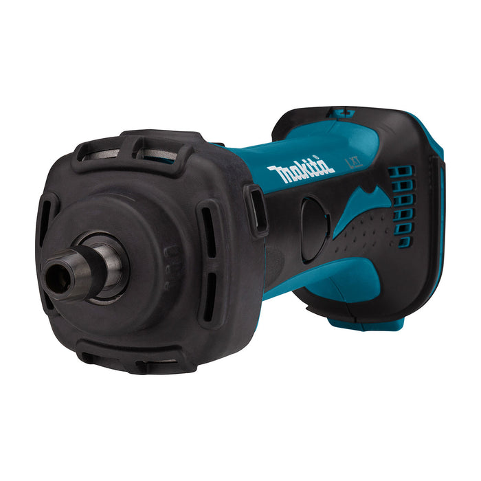 Máy mài khuôn Makita DGD801 dùng Pin 18V LXT chấu bóp 8mm, đường kính mũi mài 36mm, nòng ngắn, công tắc trượt