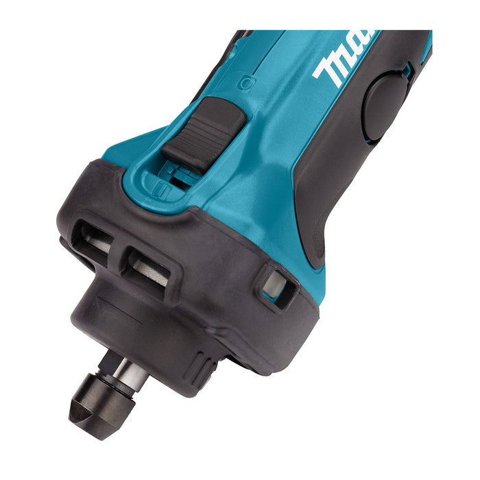 Máy mài khuôn Makita DGD801 dùng Pin 18V LXT chấu bóp 8mm, đường kính mũi mài 36mm, nòng ngắn, công tắc trượt